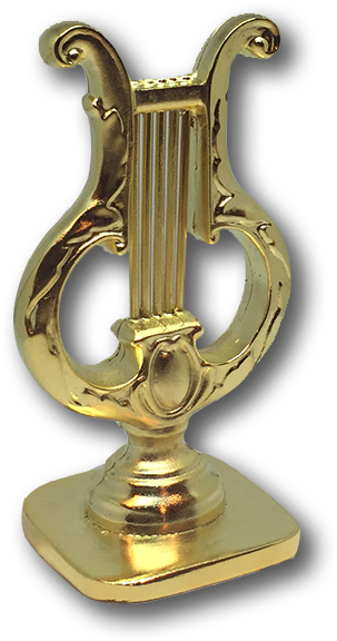 Brass Lyre - Brass (800x800), Png Download