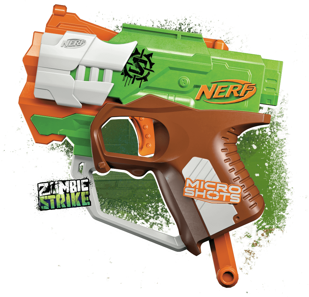 Nerf Microshots - Nerf (1035x1022), Png Download