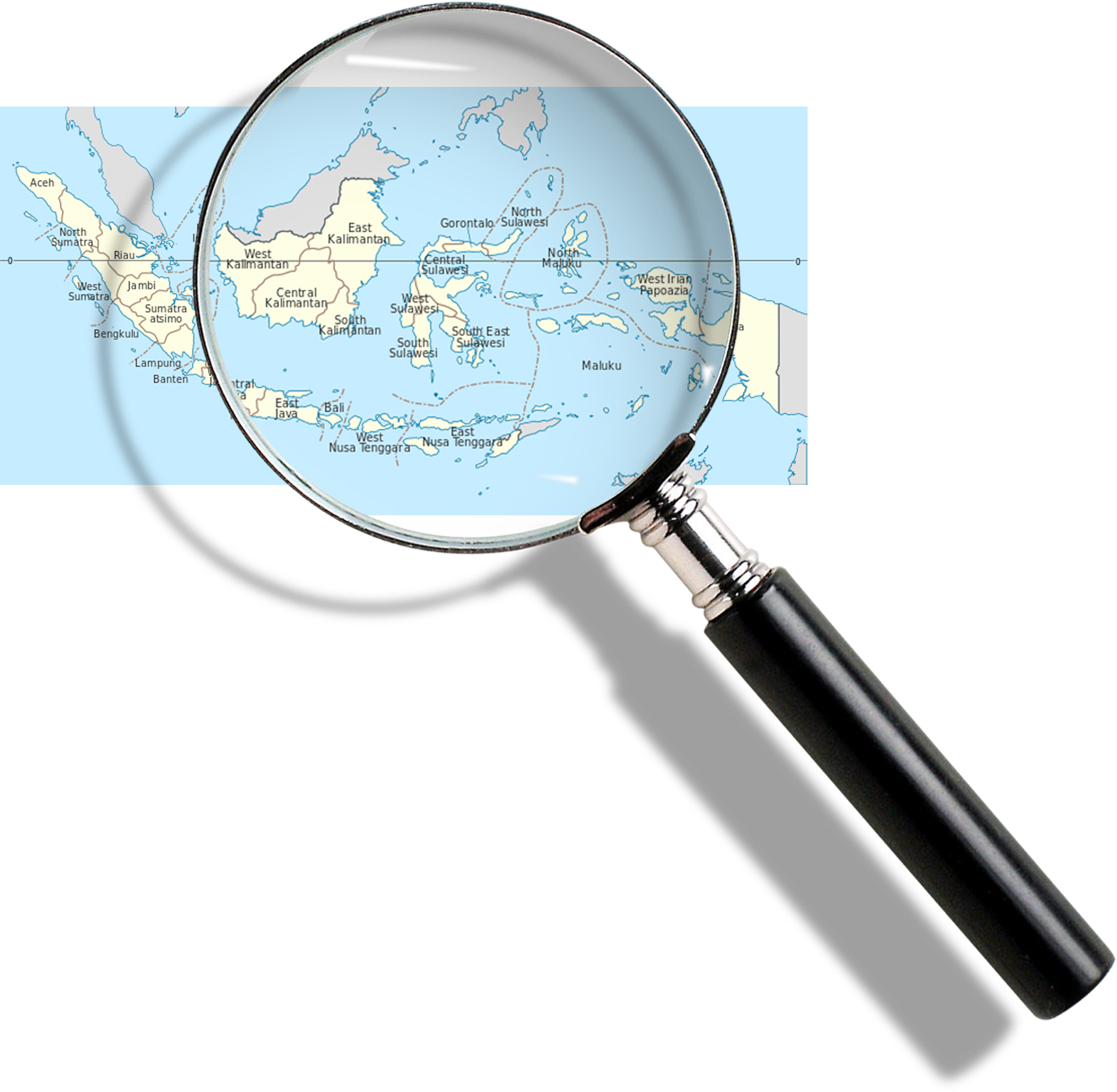 Present In 30 Cities In Indonesia - Circle (1877x1835), Png Download