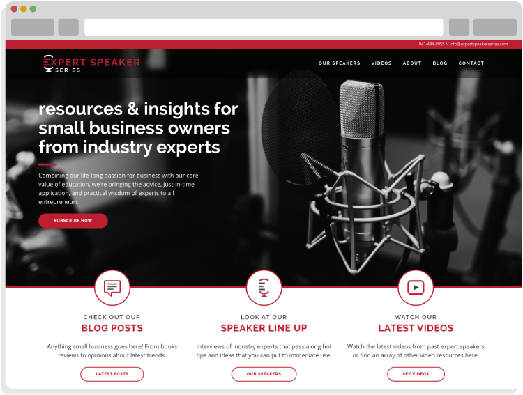 Expert Speaker Series - Voix Off (860x650), Png Download