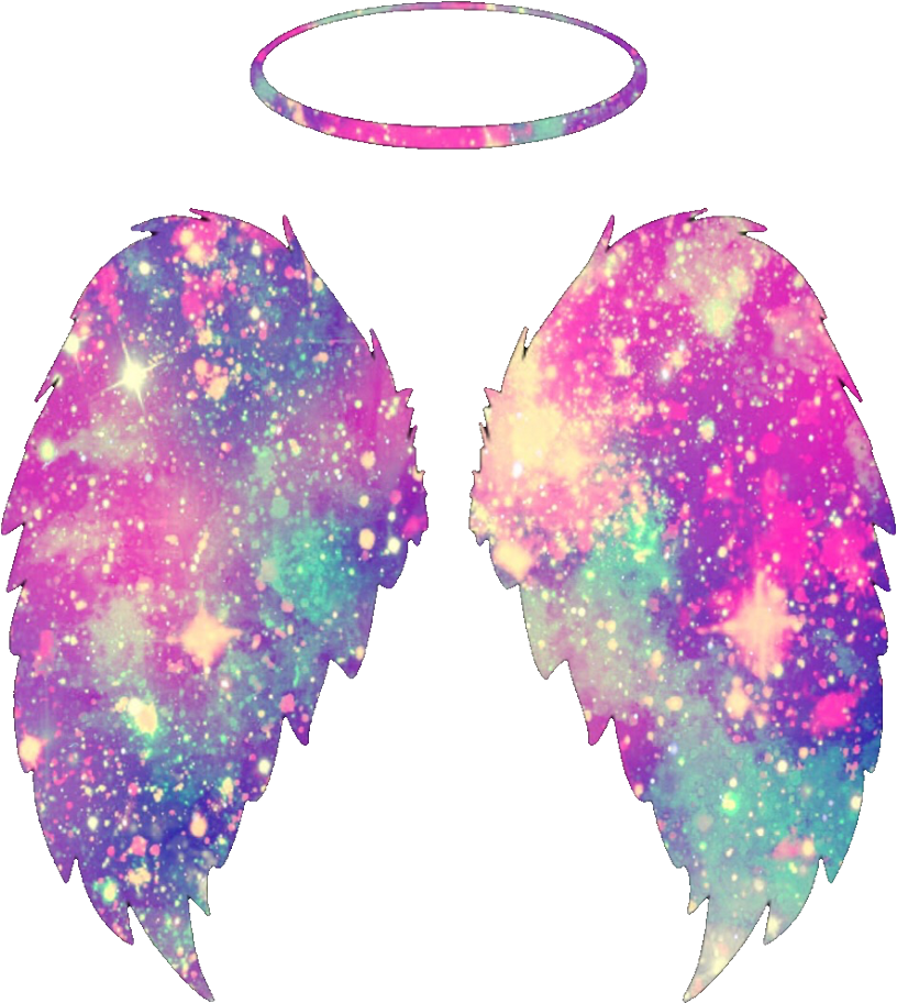Ftestickers Angel Wings Angelwings (1326x1024), Png Download