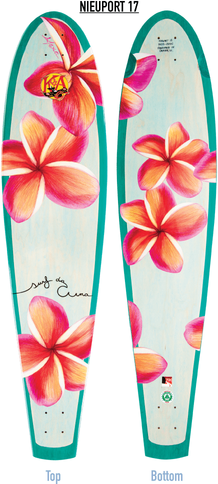 Kota Longboards - Anthurium (700x1000), Png Download
