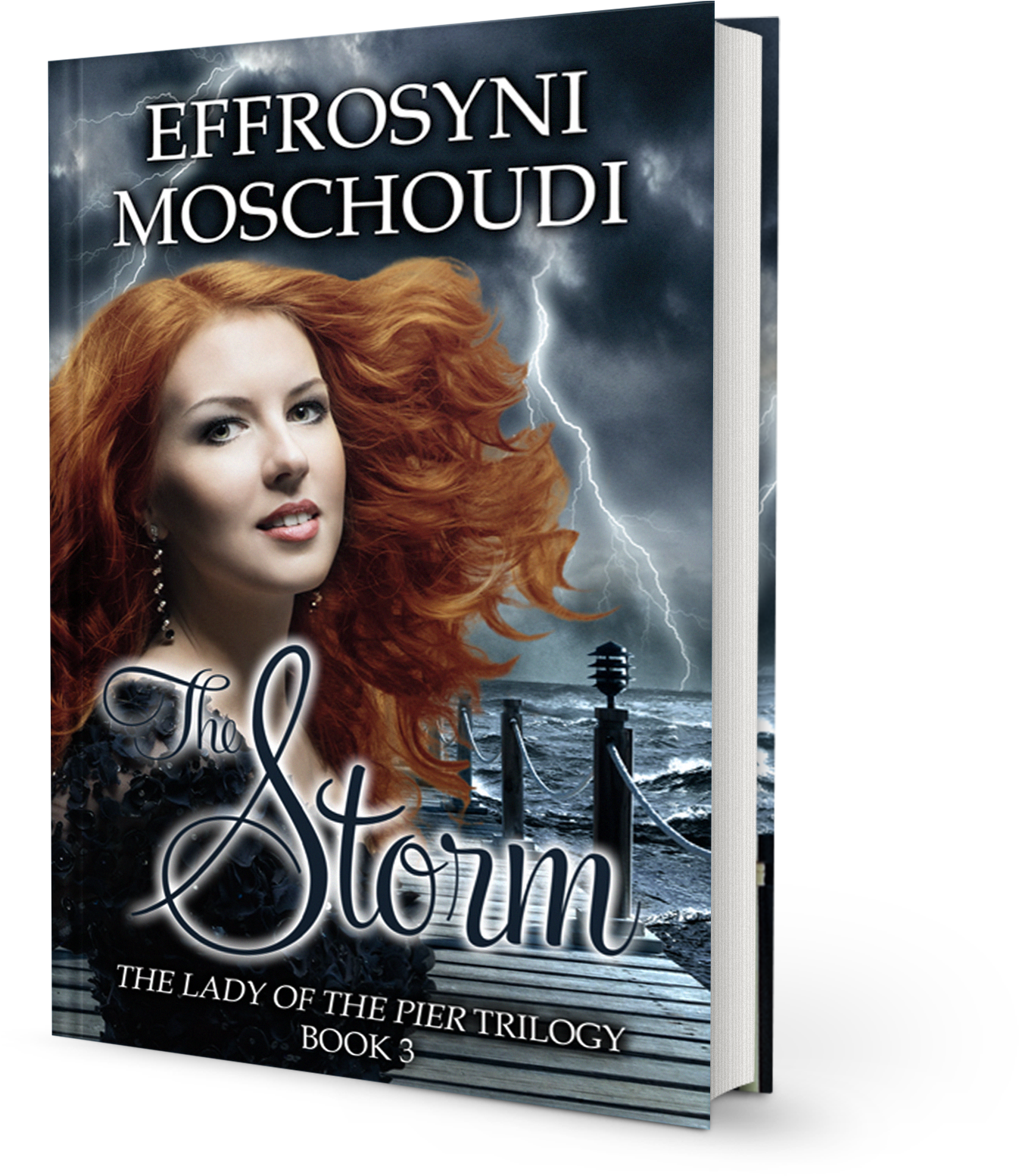 Storm 3d Book - Flyer (1600x1728), Png Download