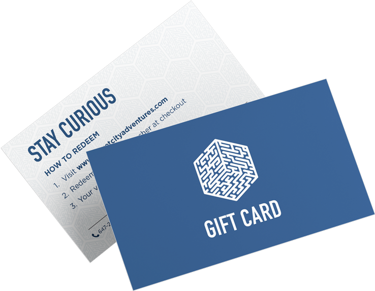 Secret City Adventures Digital Gift Certificate - Graphic Design (800x617), Png Download