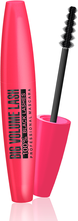 Big Volume Lash Professional Mascara 100 Black Lashes - Tusz Do Rzęs Eveline (750x750), Png Download