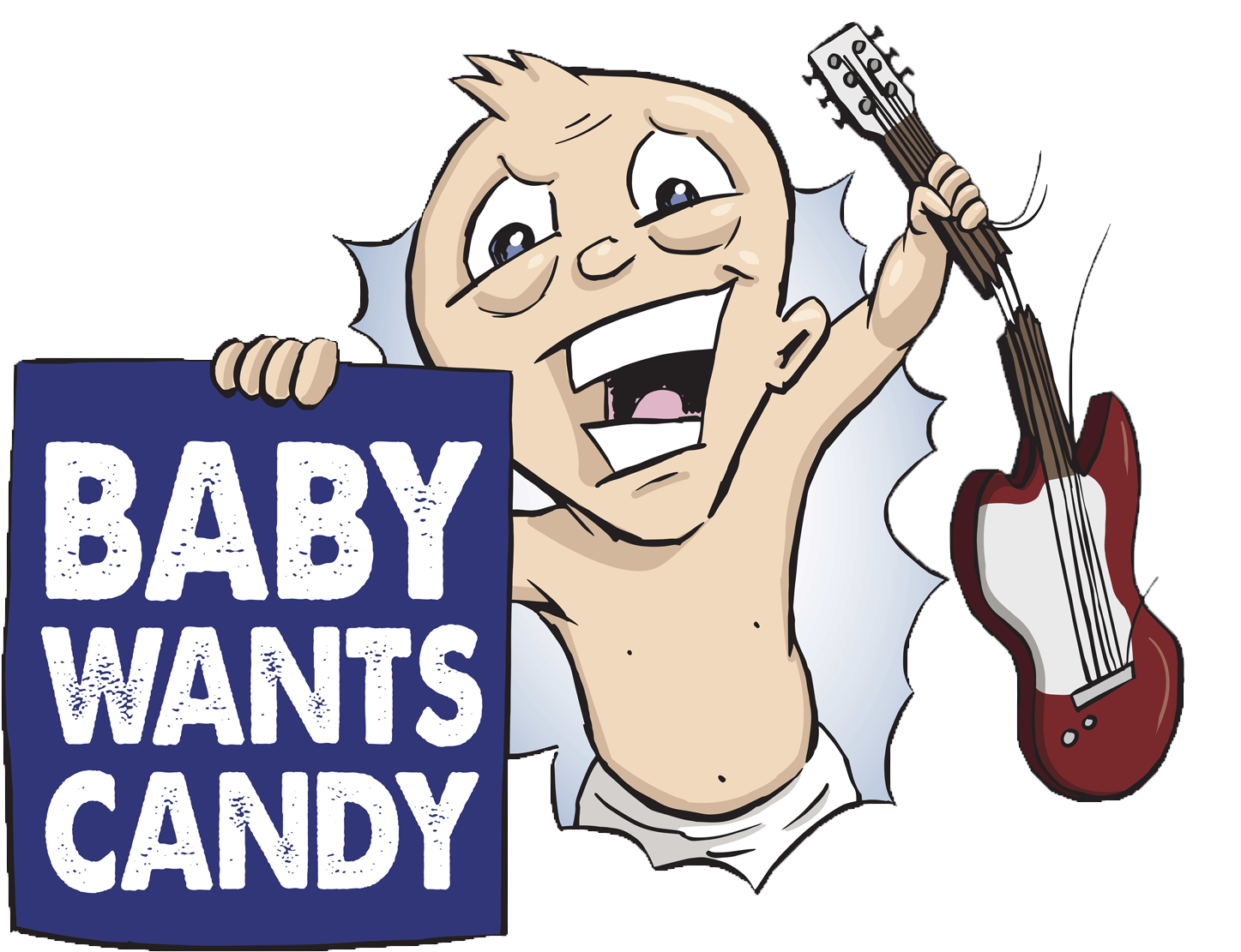Download Cartoon Guitar Png PNG Image with No Background 