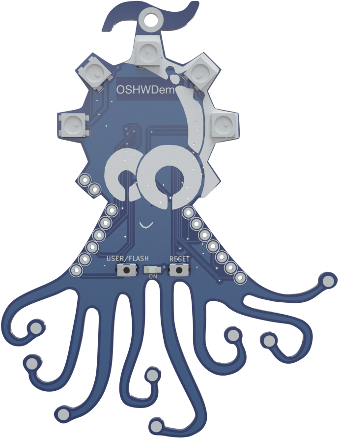 Uno De Los Elementos Más Característicos De La Oshwdem, - Oshwi (724x1024), Png Download