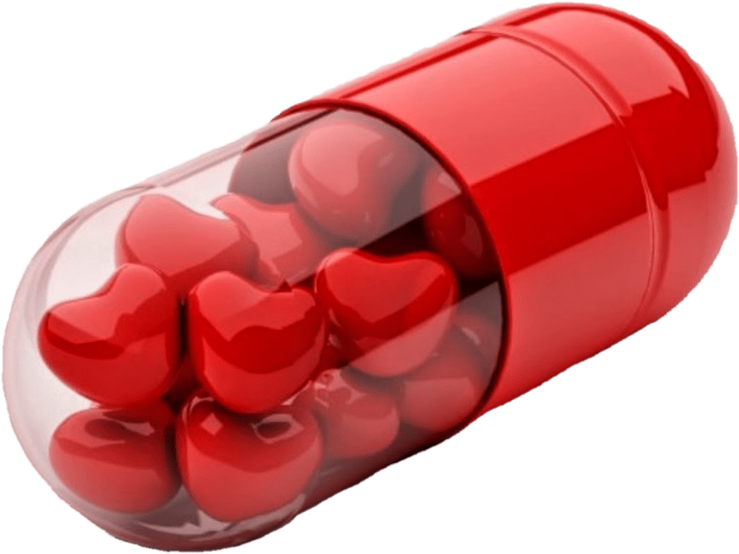 Download The Above Love Capsule Red, Simple Image And - Love Pills (1600x999), Png Download