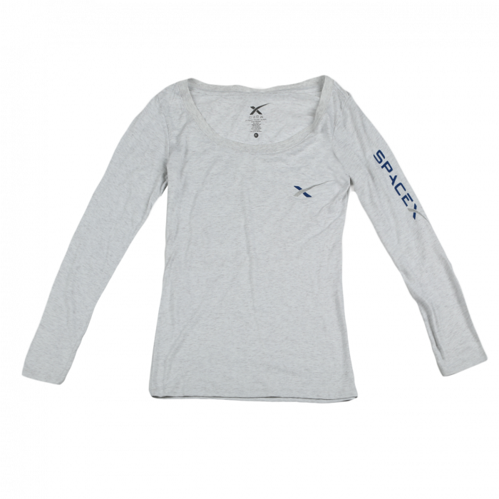 Women's Spacex Long Sleeve Shirt - Long-sleeved T-shirt (700x700), Png Download