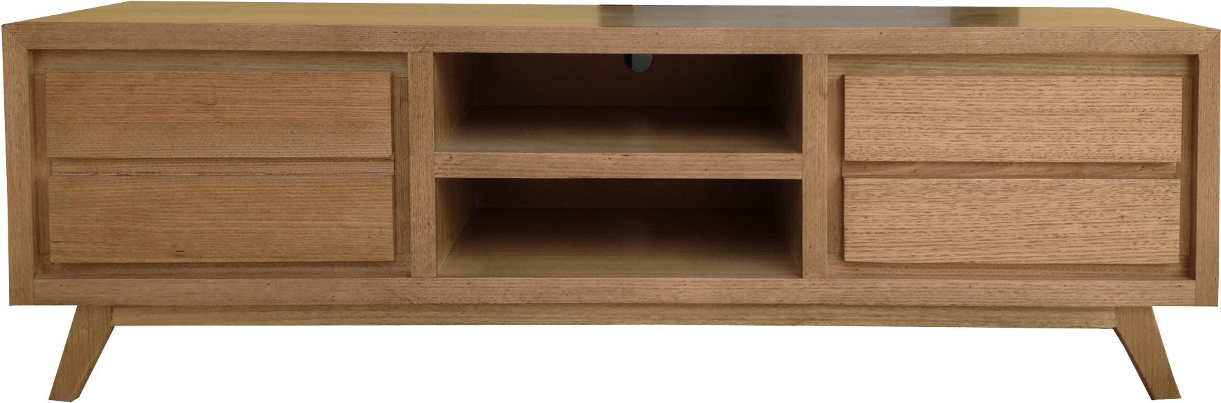 Blake Tv Unit - Shelf (1800x598), Png Download