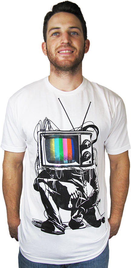 I So Want This Retro Tv T-shirt - Instant Camera (520x900), Png Download