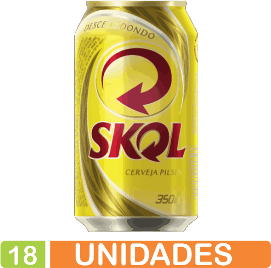 Latas De Cerveja Png - Skol (602x600), Png Download
