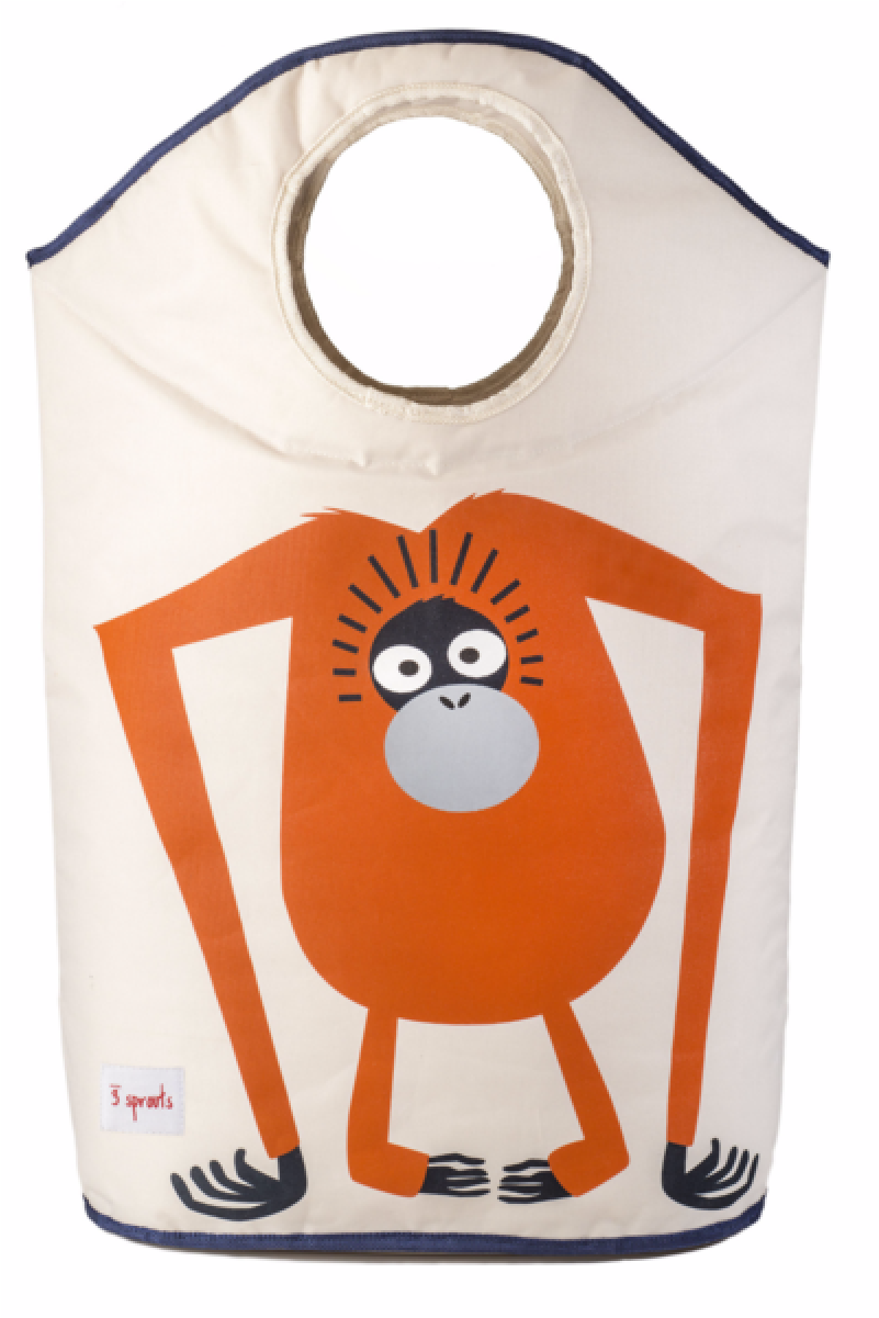 Cesta Ropa 3 Sprouts Orangután Habitación Niños Orden - Canasto Ropa Sucia Niños Chile (1200x1200), Png Download
