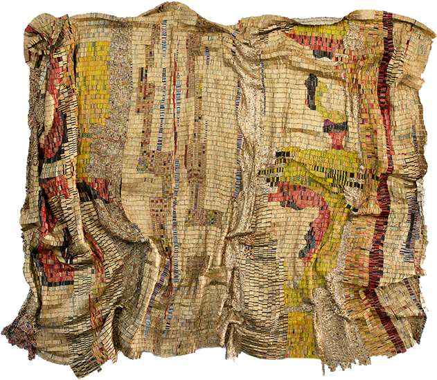 El Anatsui, Ghanaian - Throw Pillow (720x602), Png Download