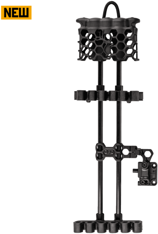 The All-new Hex Light Arrow Quiver Features Four Glowing - Trophy Ridge Hex Light (800x800), Png Download
