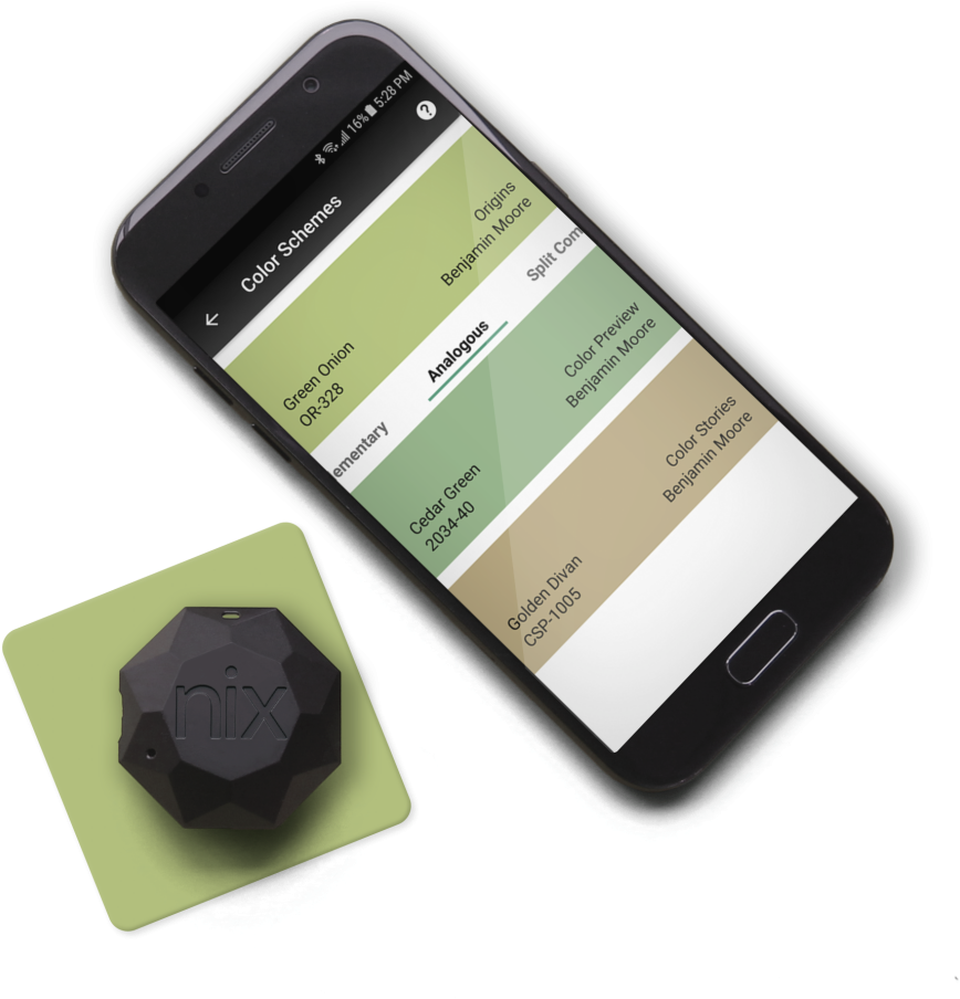 Scan Any Surface And Get Instant Paint Matches With - Nix Color Sensor (1024x1024), Png Download