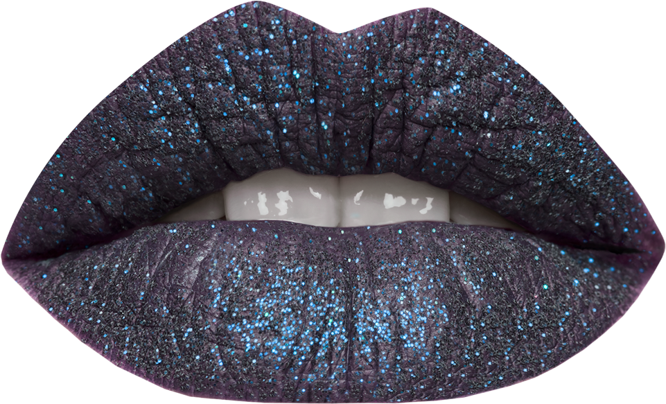 Tattoo Junkee Diva Sparkle Lip Swatch - Glitter (1000x1000), Png Download
