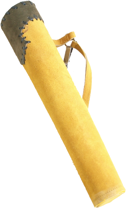 Ambiorix Side Quiver W/belt Clip Single Tube - Umbrella (507x730), Png Download