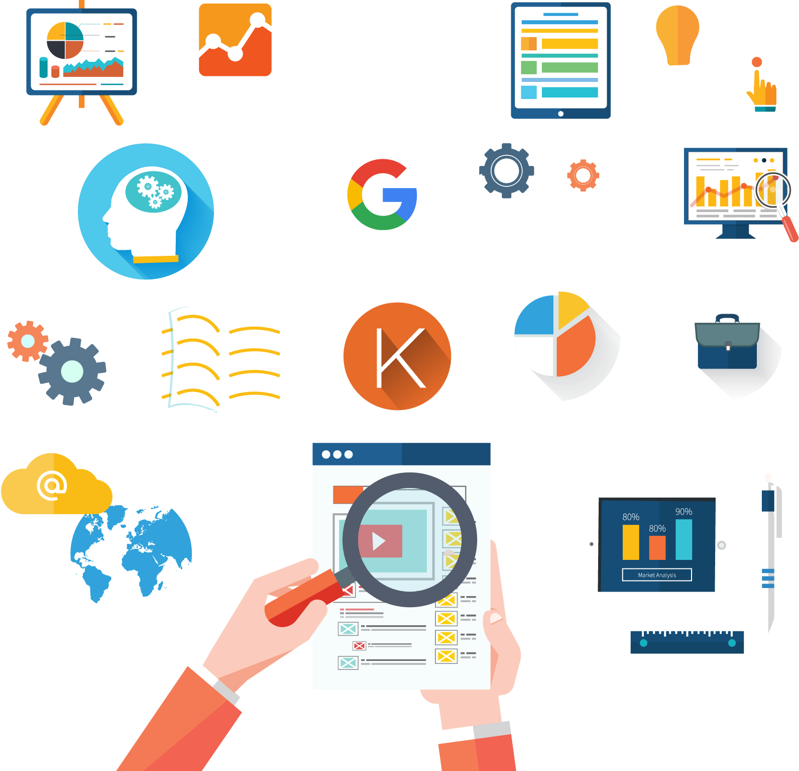 Google Analytics Cookie Use On Our Site - Google Analytics (1591x1534), Png Download