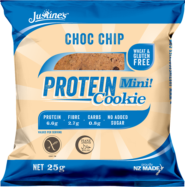 Protein Cookies - Justine's Cookies - Justine's Cookies Choc Fudge (1024x1024), Png Download