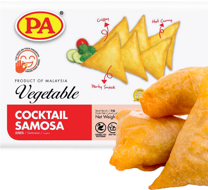 Pa Vegetable Samosa - Spring Roll (687x687), Png Download