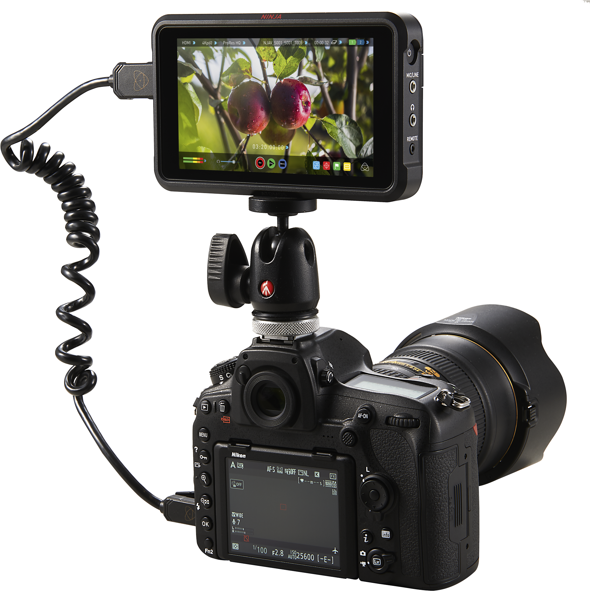 Atomos Ninja V (2000x1976), Png Download