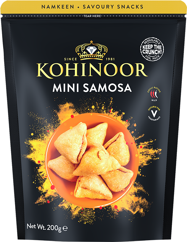 Kohinoor Mini Samosa (688x1000), Png Download