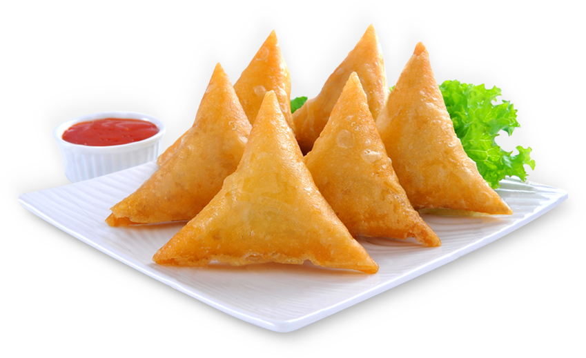 Cocktail Samosa - Chicken Samosa (849x519), Png Download