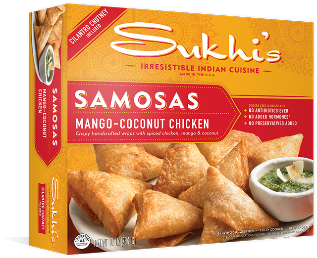 Frozen Samosas - Fried Food (640x522), Png Download