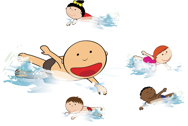 Beach Wind Wave Clip Art In The - Beach (734x493), Png Download