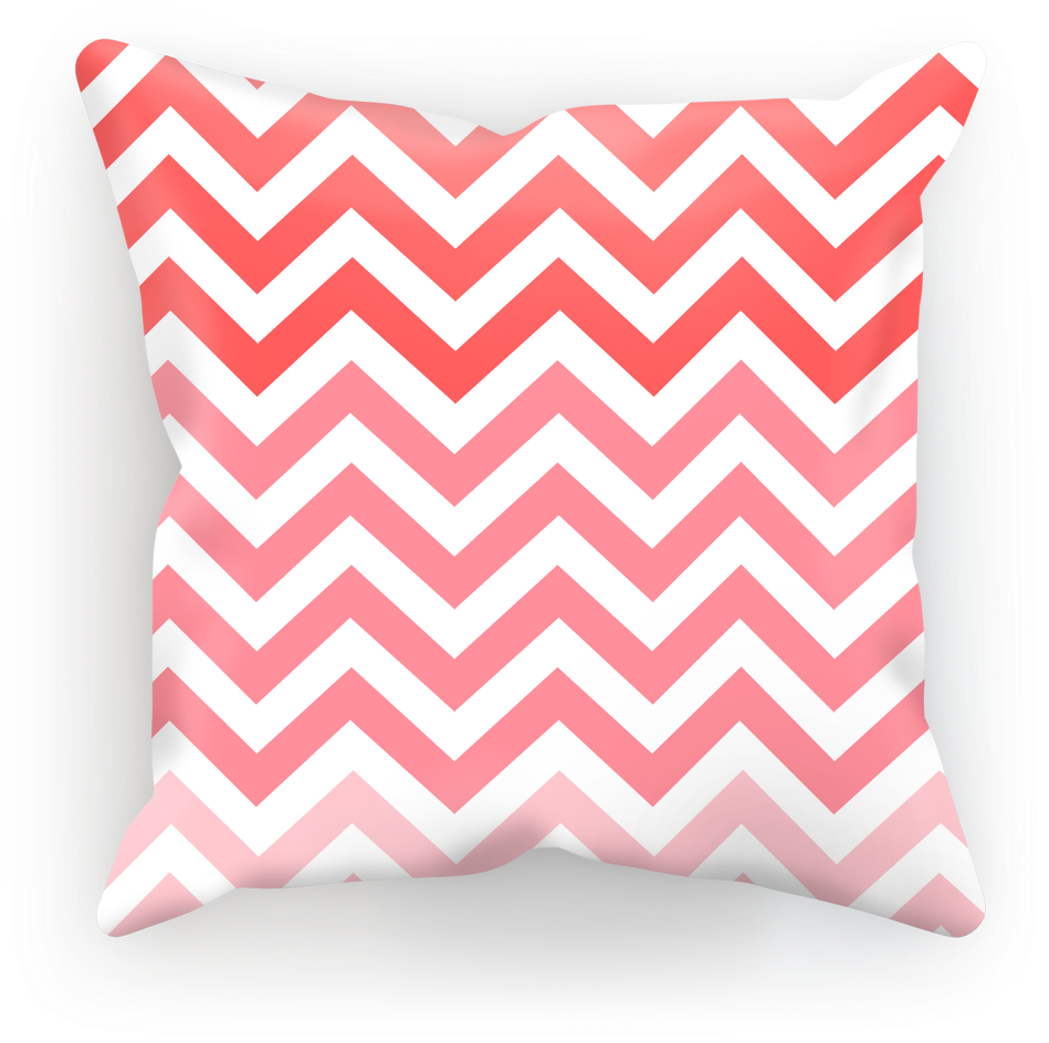 Red Chevron Gradient Cushion Case - Explosive Material (1024x1024), Png Download