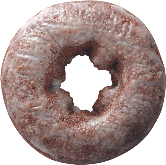 15 Choccakeglazed Edit - Doughnut (581x581), Png Download