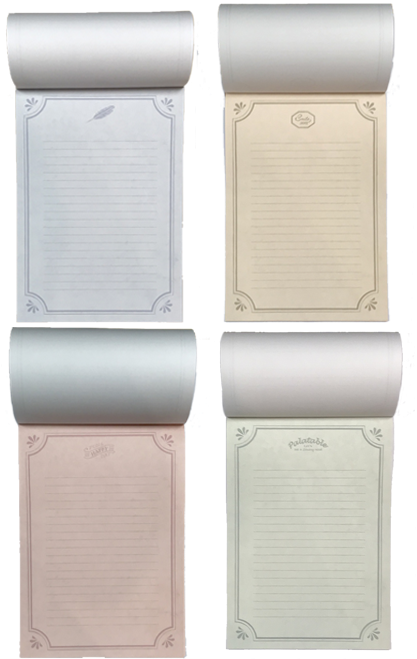 Paper Vintage Writing Pad - Car Seat (464x669), Png Download