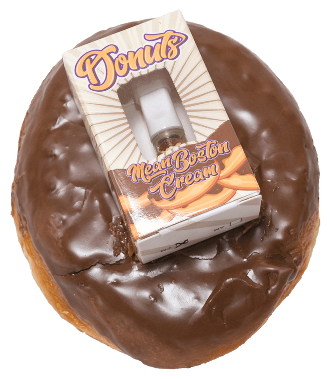 Mean Boston Cream - Chocolate (768x768), Png Download