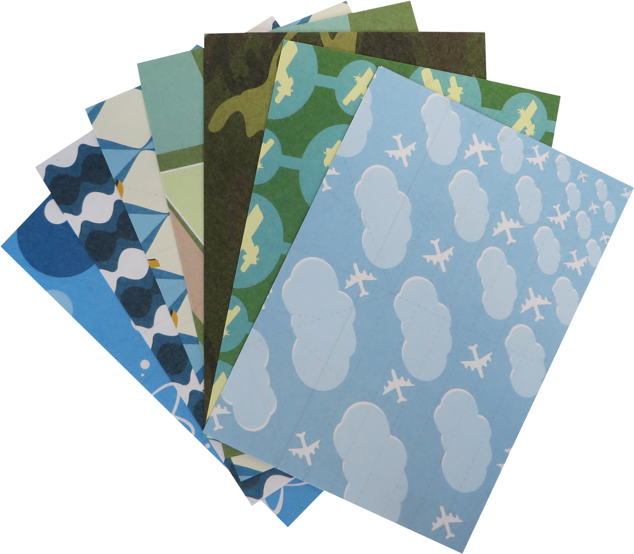 Sixty Second Paper Planes 60 Pack - Envelope (2158x1906), Png Download