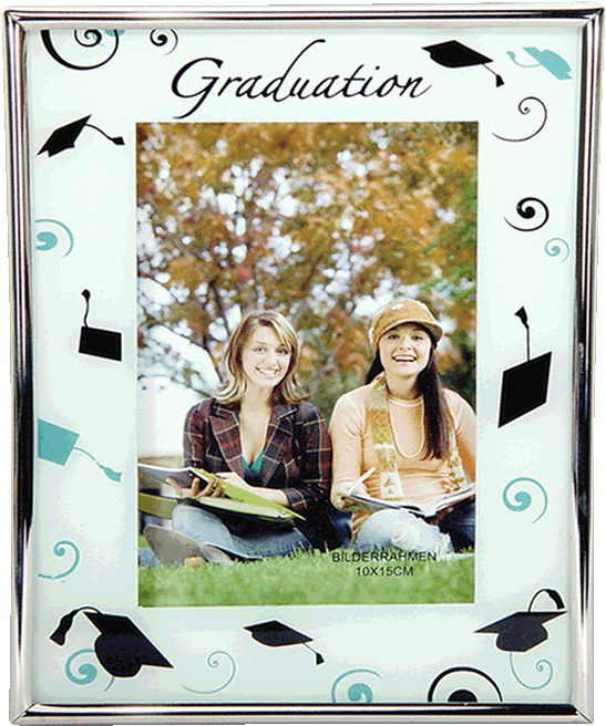 Photo Frame, Graduation - Picture Frame (699x693), Png Download