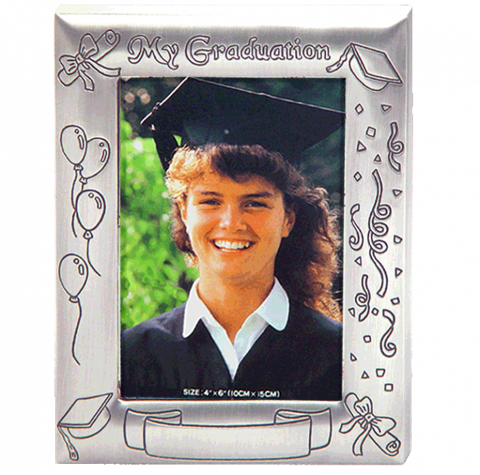 Photo Frame, Graduation - Picture Frame (700x692), Png Download