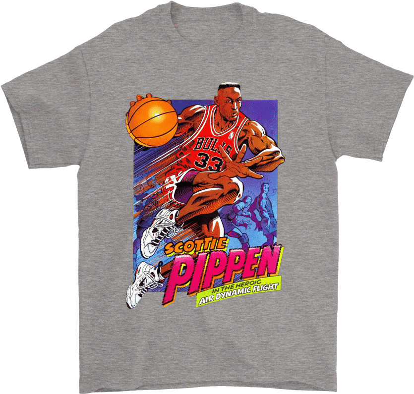 Gildan Mens T-shirt / Sport Grey / S Pippen 90's Cartoon - We Are The Champions Shirt Queen (1000x1000), Png Download