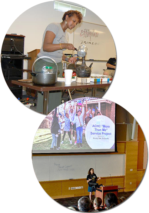 Camp Presenter Cultural Camp - Circle (504x733), Png Download