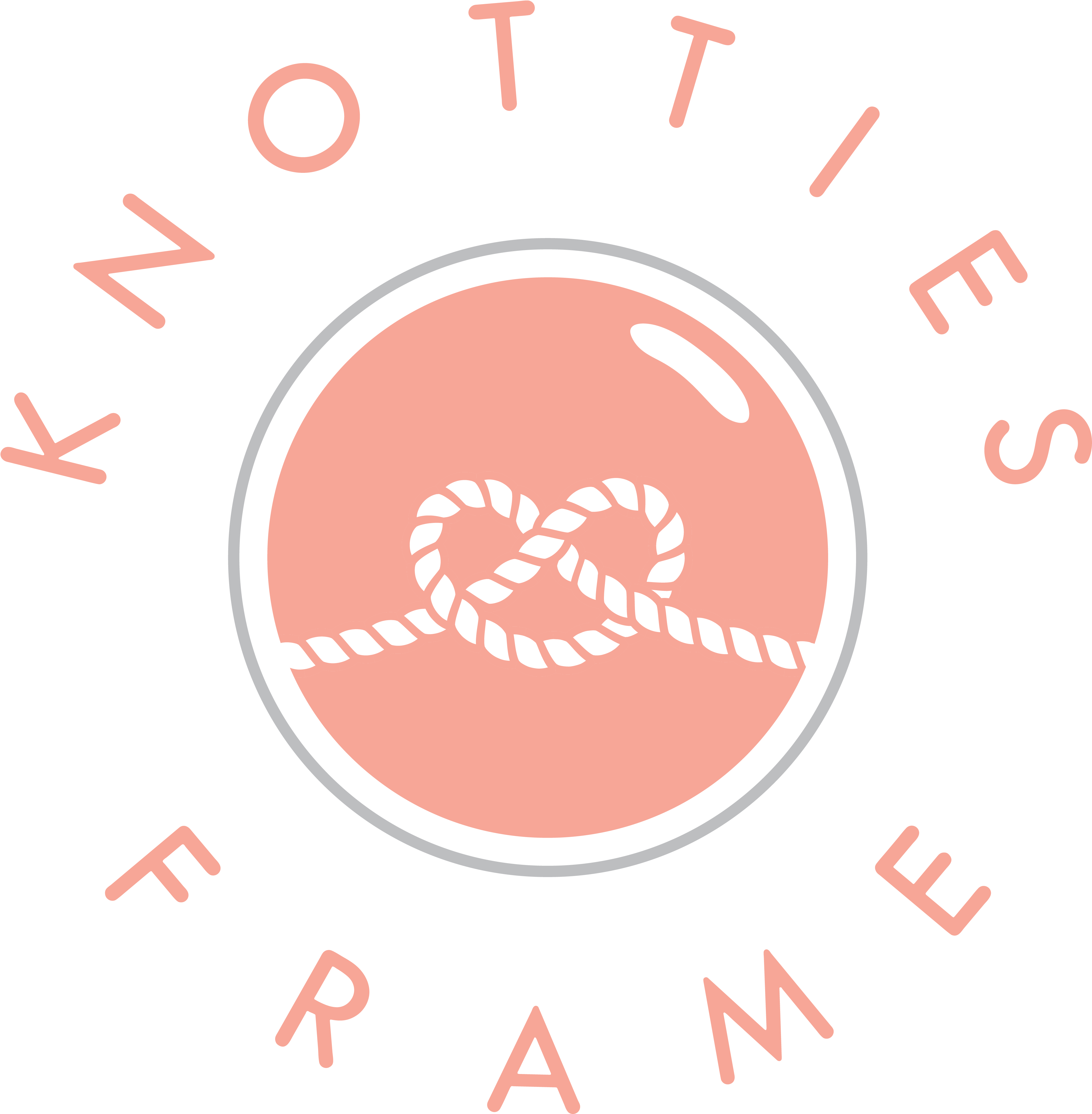 Knotties Frame - Athletics Canada (4167x4167), Png Download