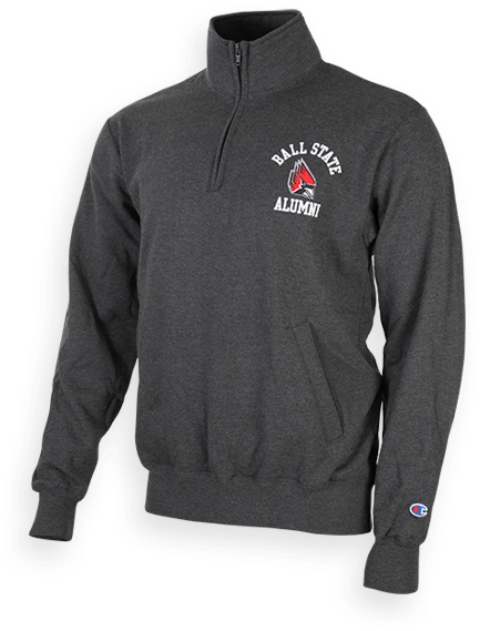 Alumni 1/4 Zip - Jacket (600x600), Png Download