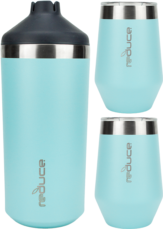 Wine Cooler Set - Water Bottle (900x900), Png Download