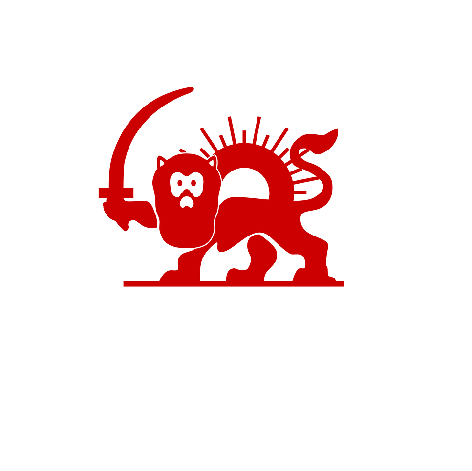 Society,red,red Lion,red Sun - Rode Leeuw Met Zon (1280x1280), Png Download