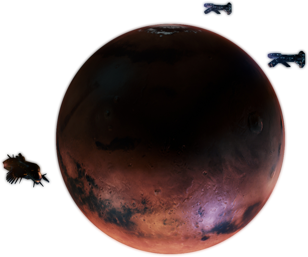 Mars - Planet (1054x882), Png Download