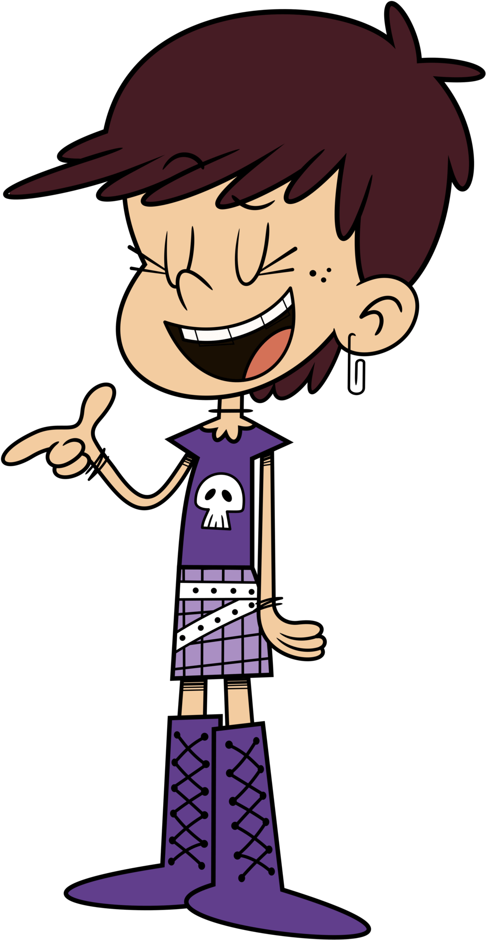 Download - Luna From The Loud House (1280x1920), Png Download