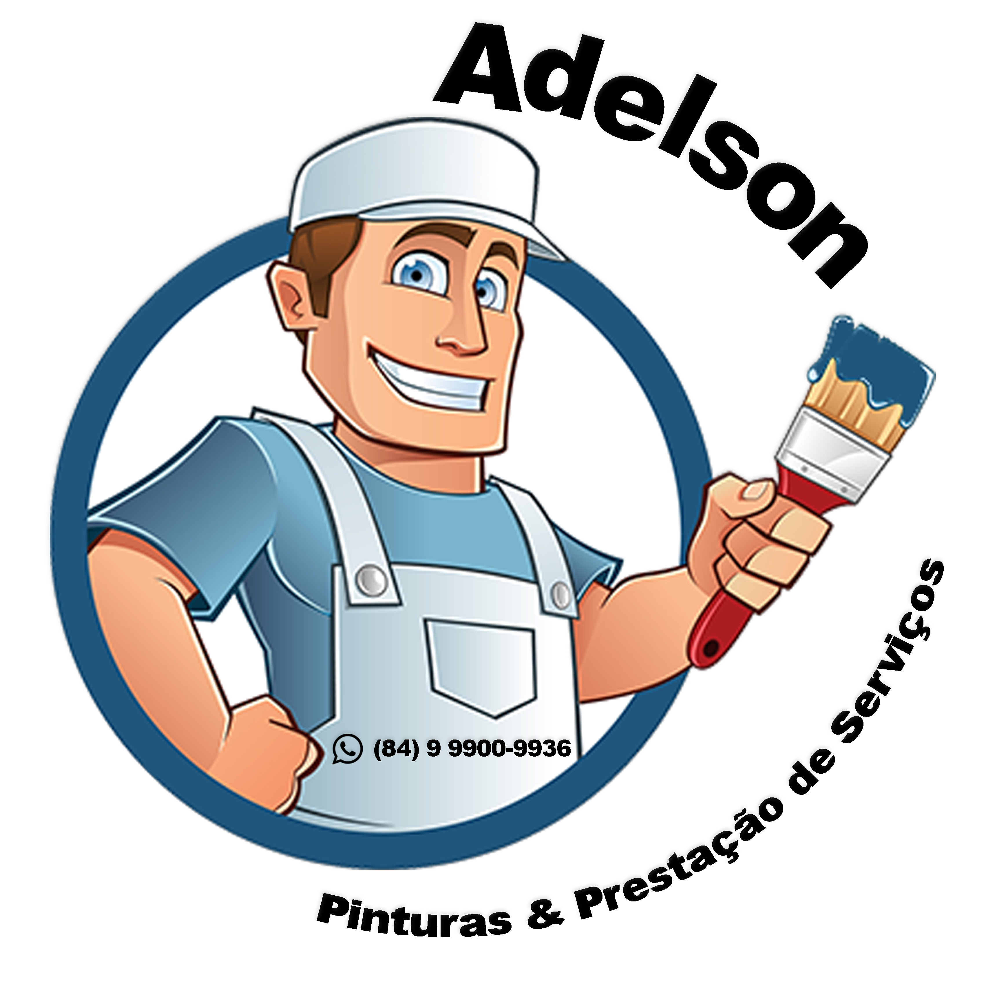 Tag Adelson Pintor Divulgação - Pintor En Png (3508x3508), Png Download