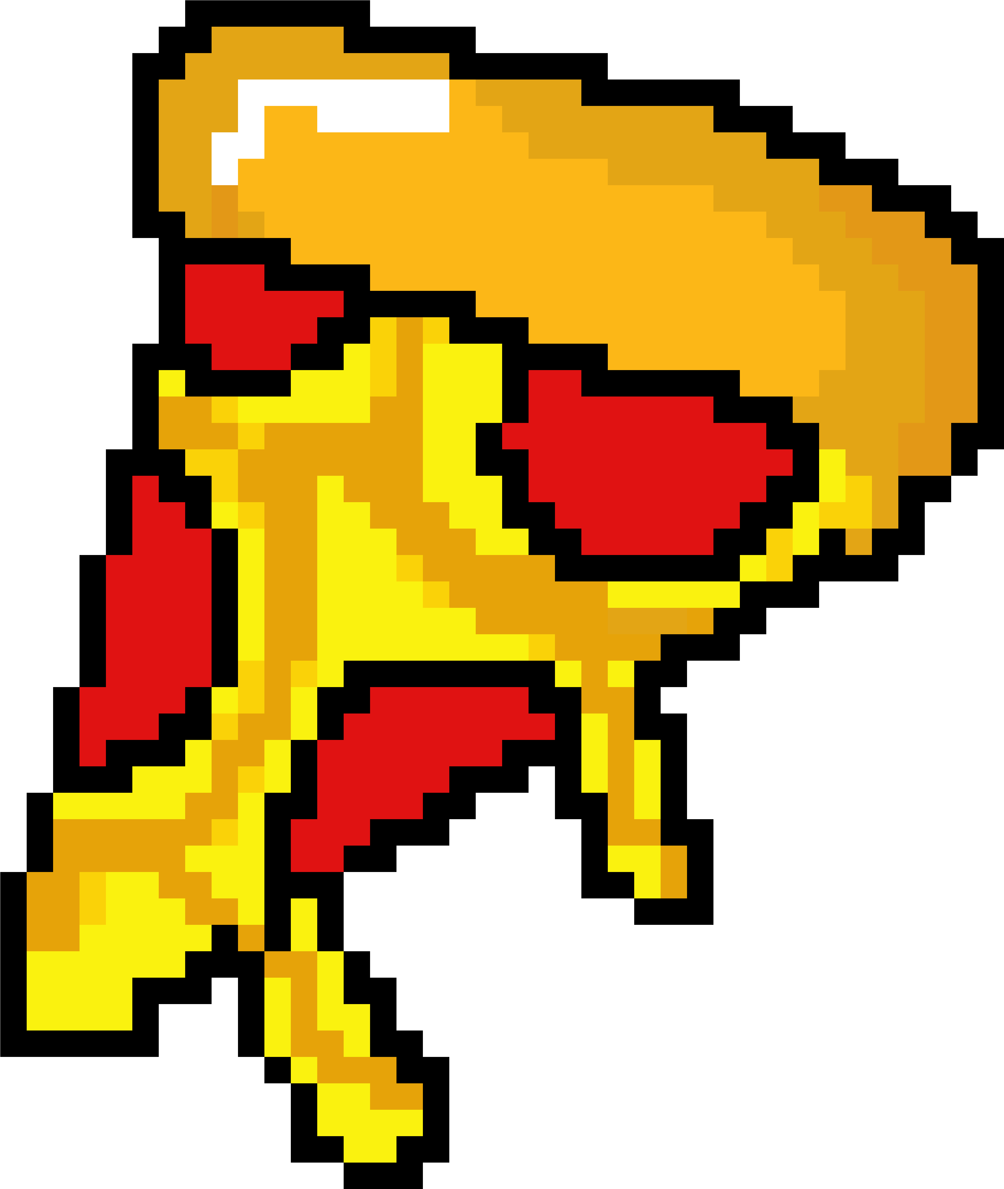 Cart $0 - 00 - Pixel Pizza (4900x5100), Png Download