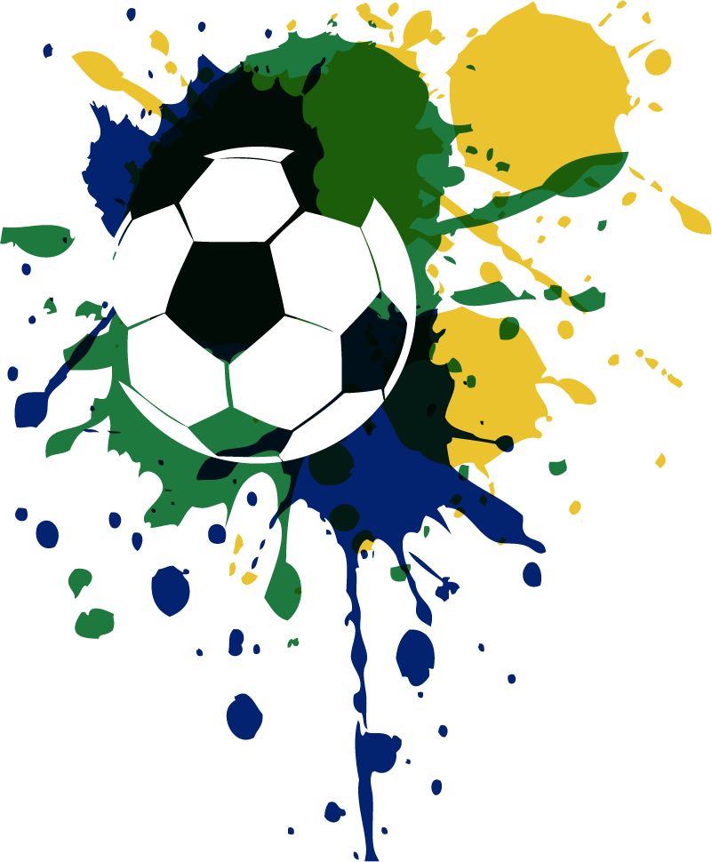 Wall Colour - Carteles Futbol (801x970), Png Download