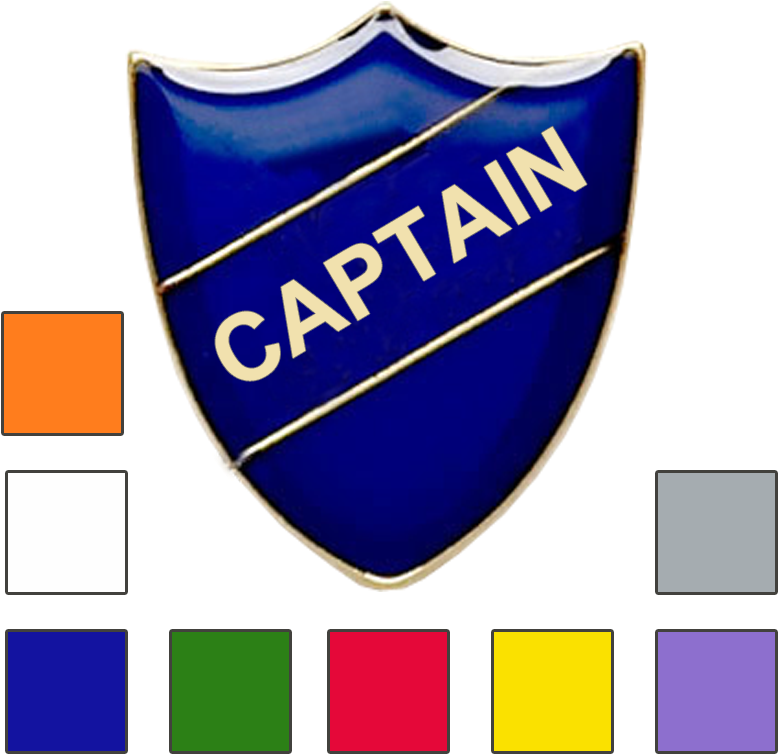 Captain Shield School Badges - Emblem (886x888), Png Download
