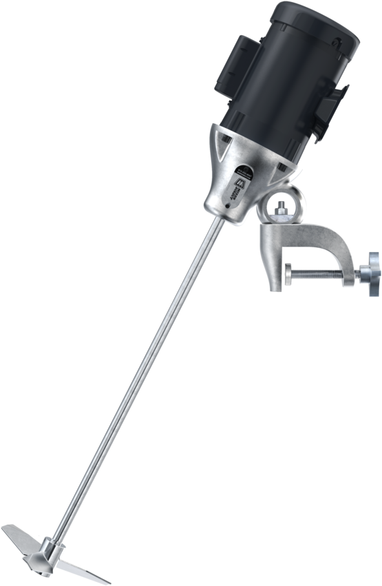 1 Hp Explosion Proof Direct Drive Heavy Duty Clamp - Clamp Mixer (600x912), Png Download